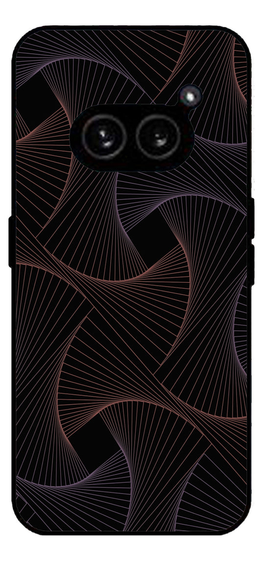 Animated Design Unbreakable Metal Back Case Mobile Cover with 4 Side Protection and Soft TPU Sides for Nothing Phone 2A