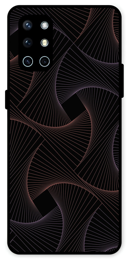 Animated Design Unbreakable Metal Back Case Mobile Cover with 4 Side Protection and Soft TPU Sides for OnePlus 9R