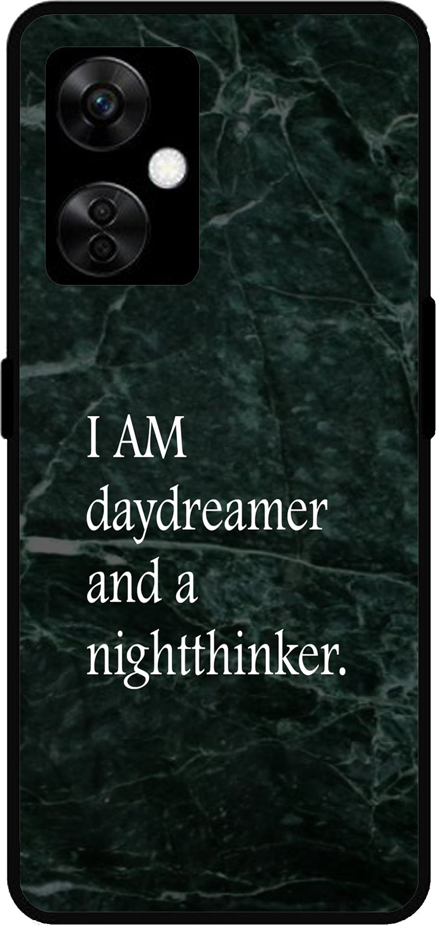 I Am A Day Dreamer Unbreakable Metal Back Case Mobile Cover with 4 Side Protection and Soft TPU Sides for OnePlus Nord CE3 Lite