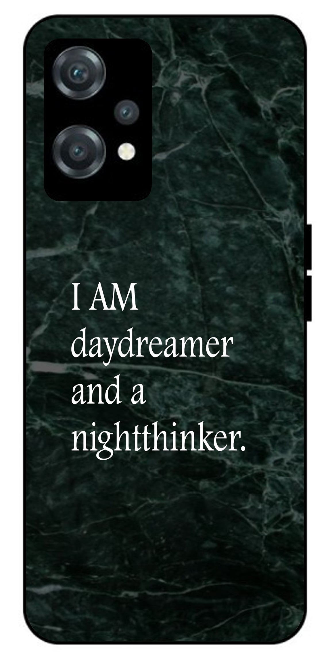 I Am A Day Dreamer Unbreakable Metal Back Case Mobile Cover with 4 Side Protection and Soft TPU Sides for oneplus nord ce 2 lite 5g