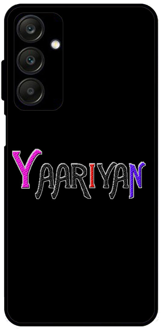 Yaariyan Unbreakable Metal Back Case Mobile Cover with 4 Side Protection and Soft TPU Sides for Samsung A25 5G NEW