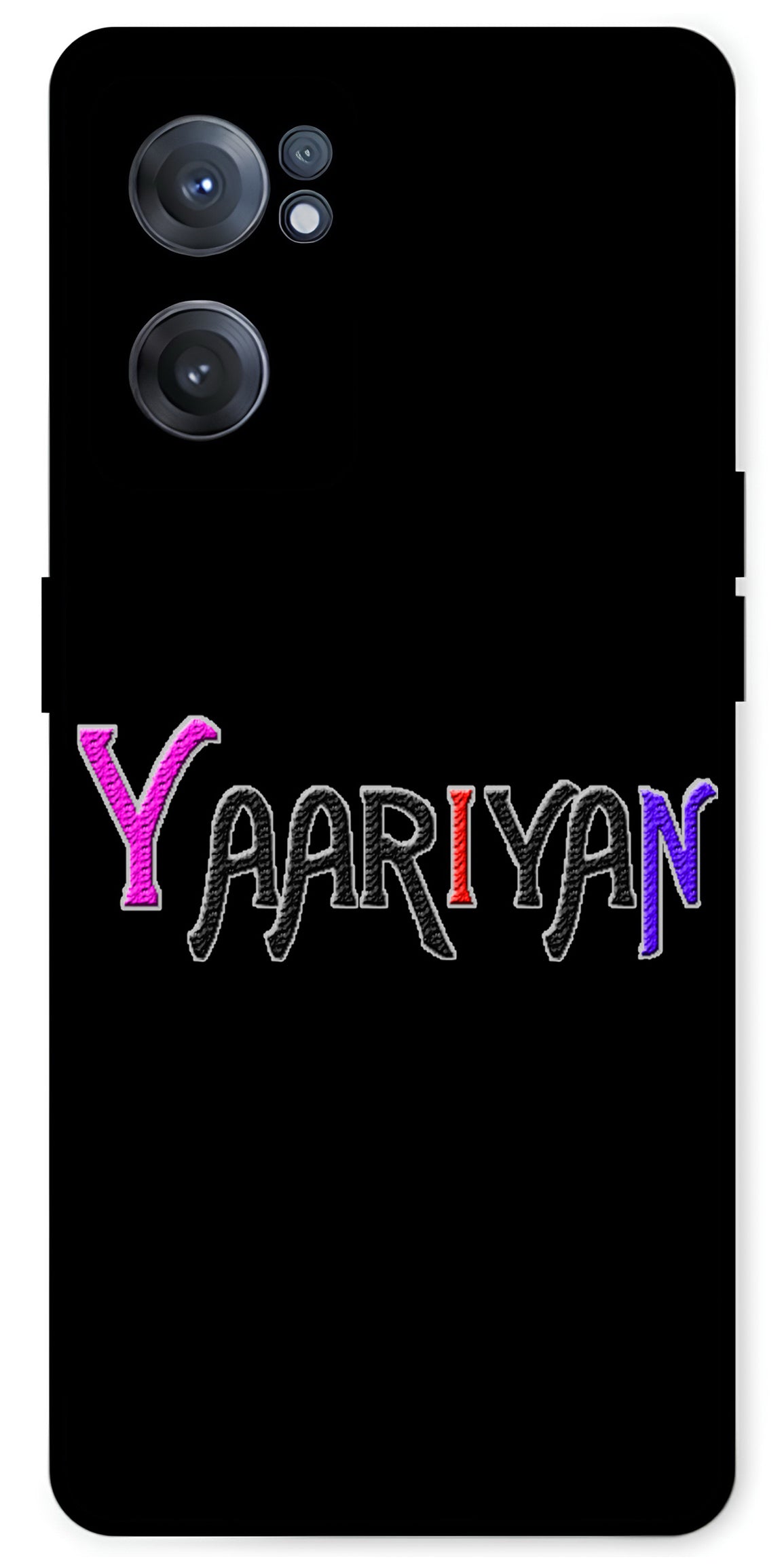 Yaariyan Unbreakable Metal Back Case Mobile Cover with 4 Side Protection and Soft TPU Sides for OnePlus Nord CE2 5G