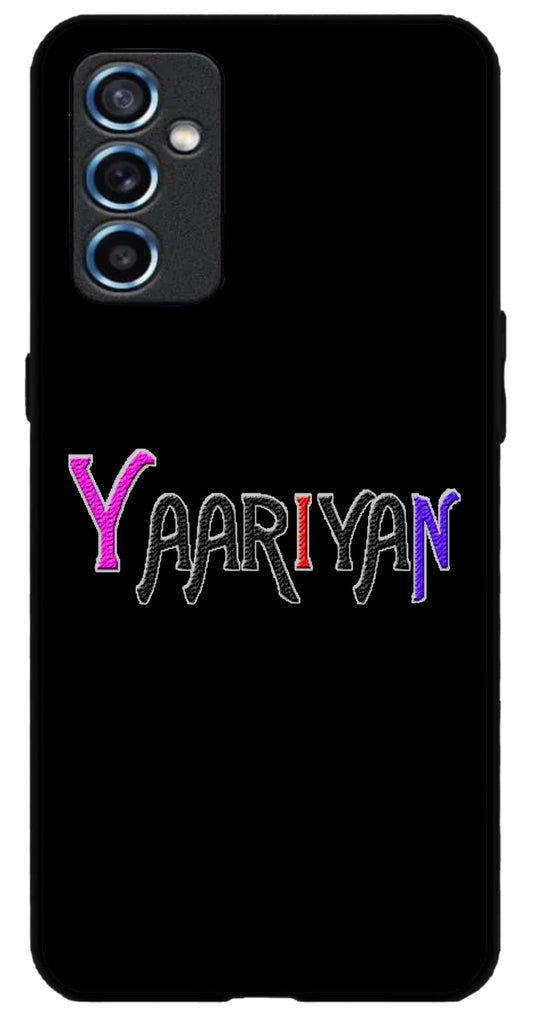 Yaariyan Unbreakable Metal Back Case Mobile Cover with 4 Side Protection and Soft TPU Sides for SAMSUNG M52