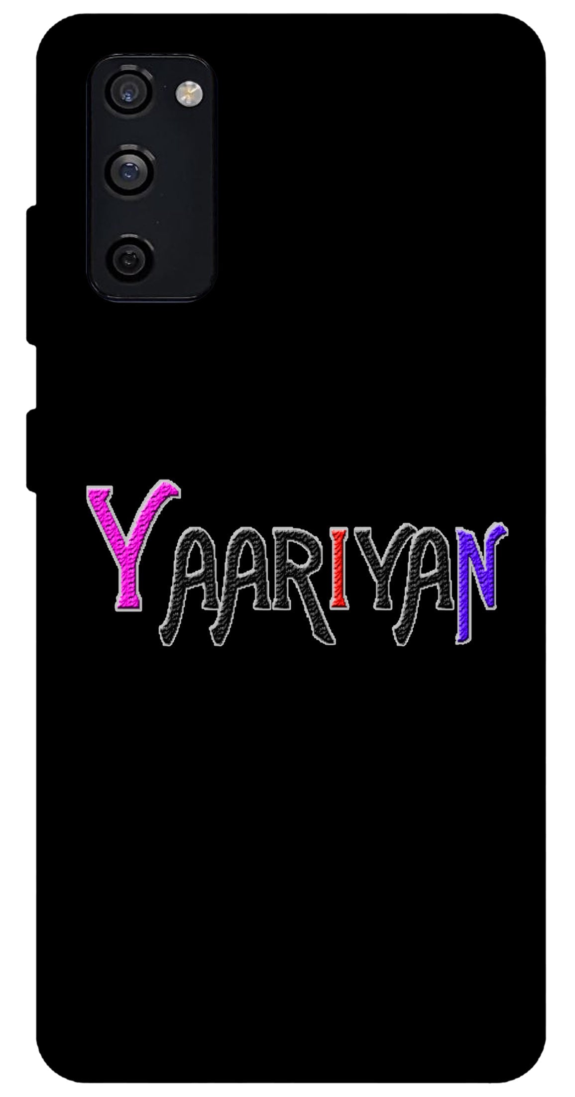 Yaariyan Unbreakable Metal Back Case Mobile Cover with 4 Side Protection and Soft TPU Sides for SAMSUNG S20 FE