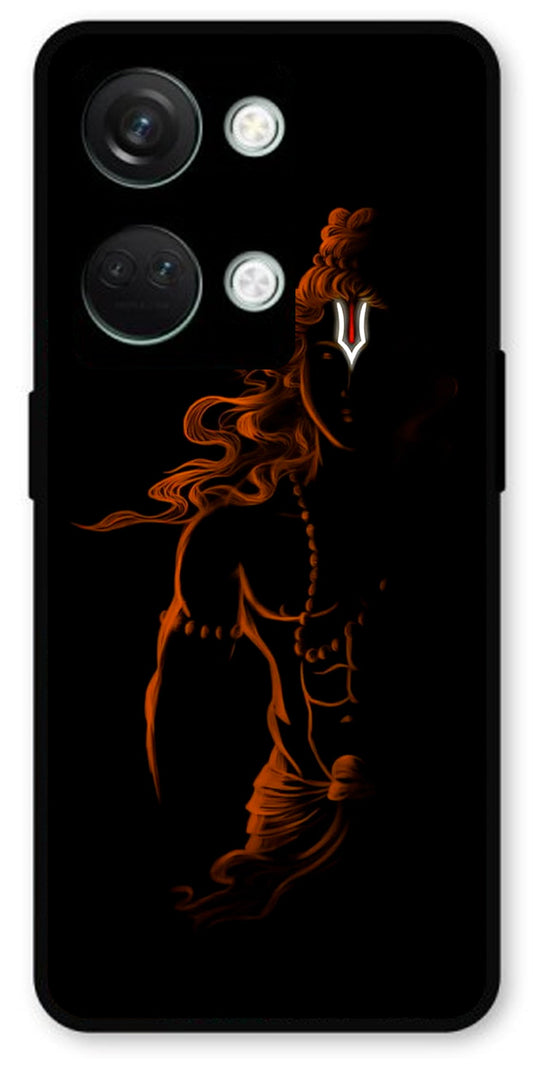 Lord Shree Ram Unbreakable Metal Back Case Mobile Cover with 4 Side Protection and Soft TPU Sides for OnePlus Nord 3