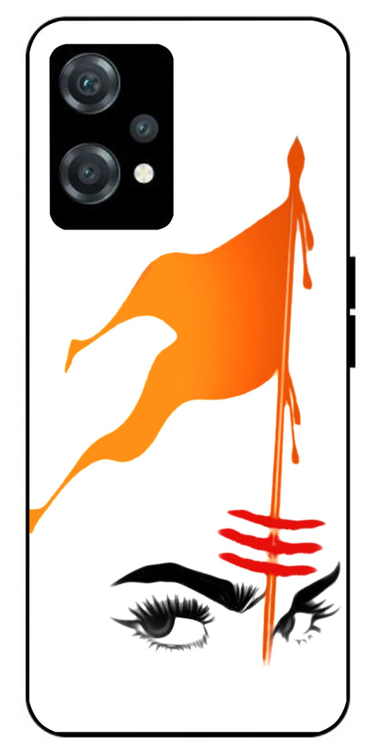 Hindu Flag Art Unbreakable Metal Back Case Mobile Cover with 4 Side Protection and Soft TPU Sides for oneplus nord ce 2 lite 5g