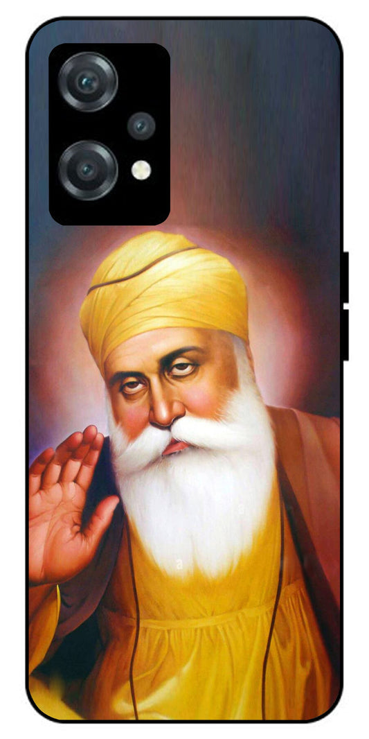 Guru Nanak Dev Ji Unbreakable Metal Back Case Mobile Cover with 4 Side Protection and Soft TPU Sides for oneplus nord ce 2 lite 5g