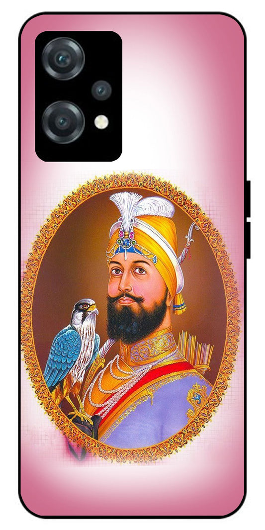 Guru Gobind Singh Ji Colourful Design Unbreakable Metal Back Case Mobile Cover with 4 Side Protection and Soft TPU Sides for oneplus nord ce 2 lite 5g