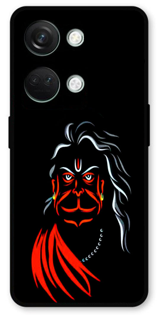 Jai Shree Ram Unbreakable Metal Back Case Mobile Cover with 4 Side Protection and Soft TPU Sides for OnePlus Nord 3