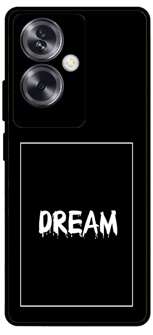 Dream Unbreakable Metal Back Case Mobile Cover with 4 Side Protection and Soft TPU Sides for Oppo A79 NEW