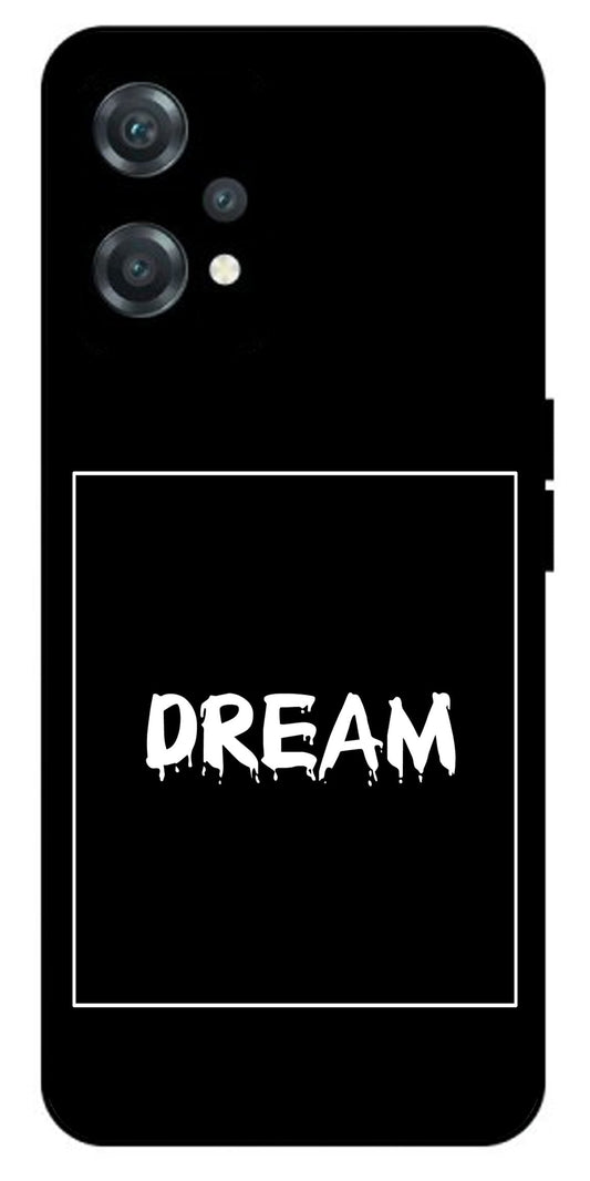 Dream Unbreakable Metal Back Case Mobile Cover with 4 Side Protection and Soft TPU Sides for oneplus nord ce 2 lite 5g