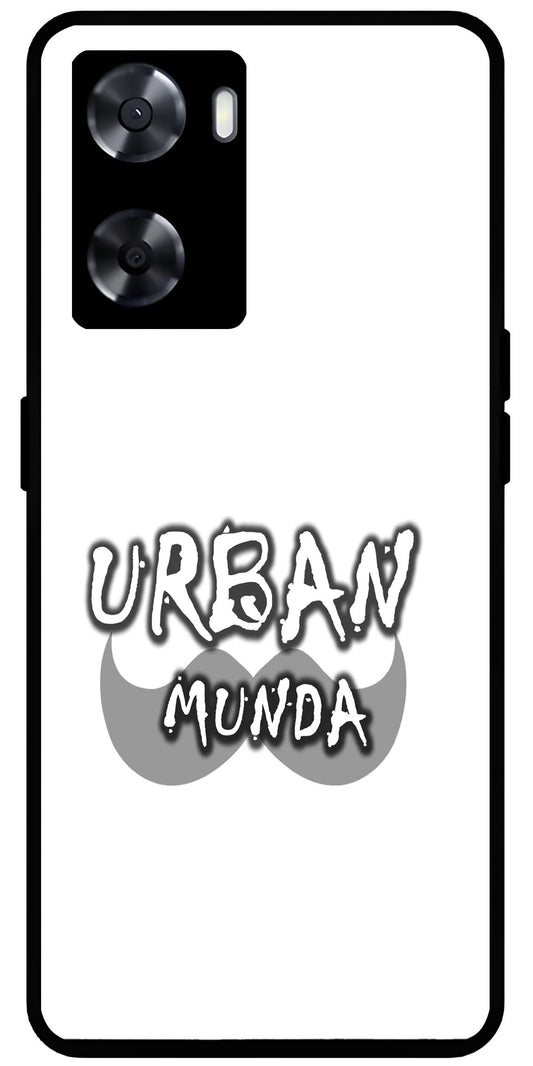 Urban Munda Unbreakable Metal Back Case Mobile Cover with 4 Side Protection and Soft TPU Sides for OnePlus Nord N20 SE