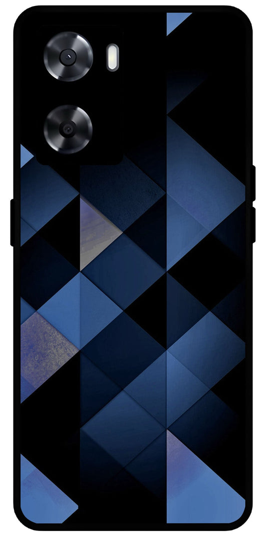 Blue Boxes Unbreakable Metal Back Case Mobile Cover with 4 Side Protection and Soft TPU Sides for OnePlus Nord N20 SE