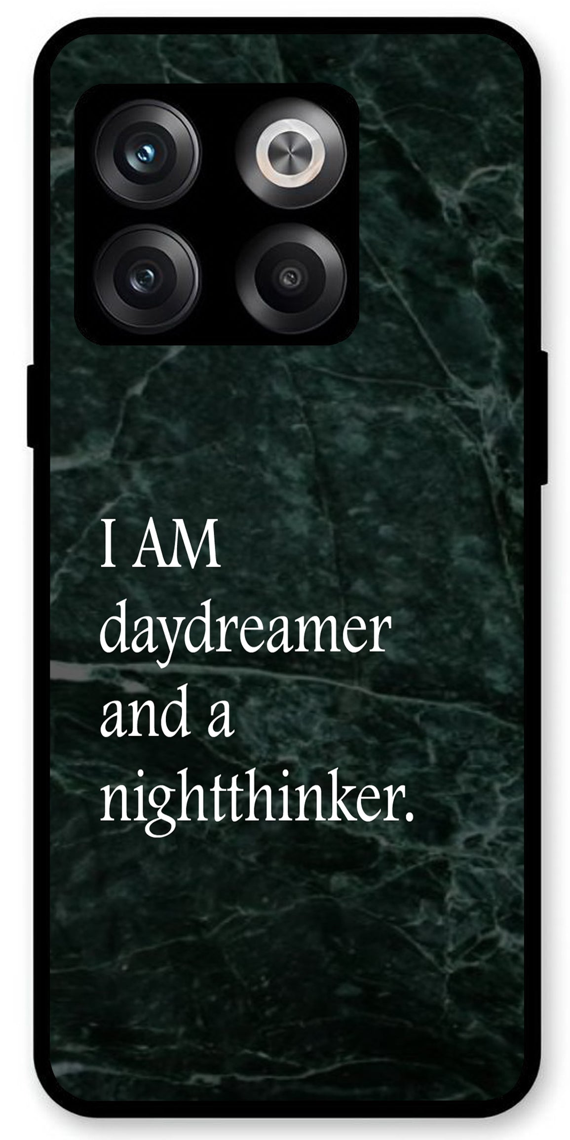 I Am A Day Dreamer Unbreakable Metal Back Case Mobile Cover with 4 Side Protection and Soft TPU Sides for OnePlus10T