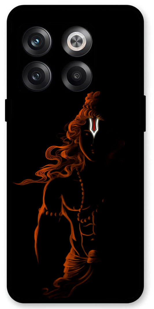 Lord Shree Ram Unbreakable Metal Back Case Mobile Cover with 4 Side Protection and Soft TPU Sides for OnePlus10T