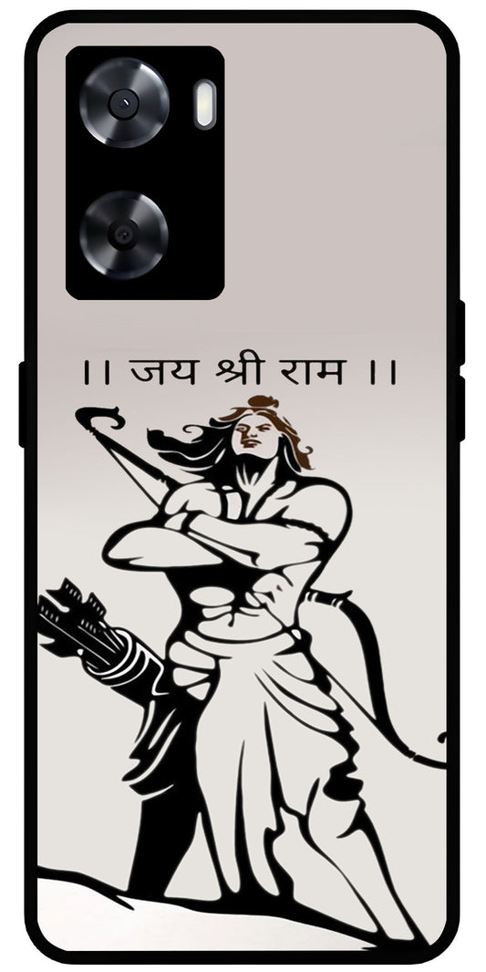 Lord Jai Shree Ram Unbreakable Metal Back Case Mobile Cover with 4 Side Protection and Soft TPU Sides for OnePlus Nord N20 SE