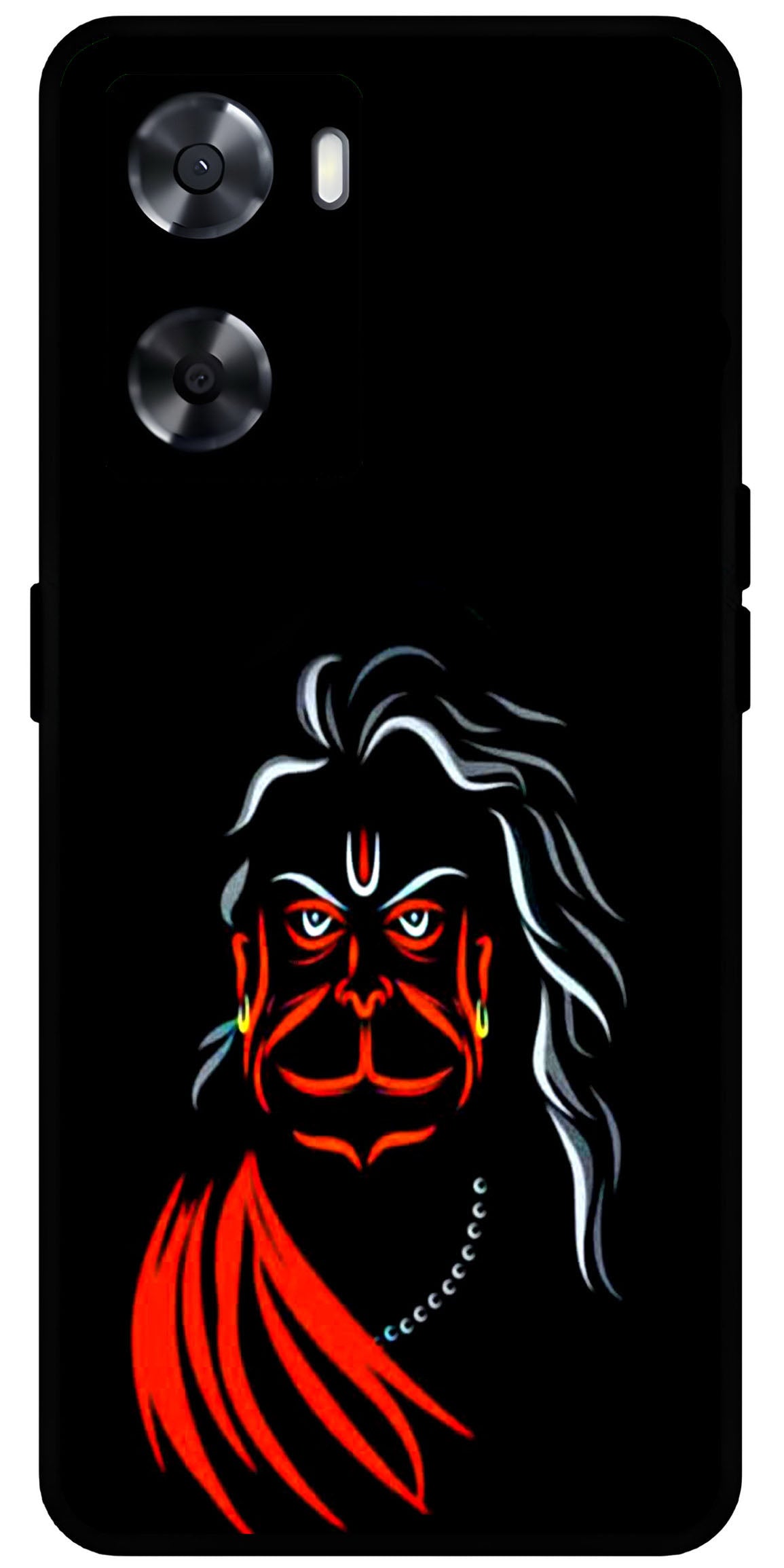 Jai Shree Ram Unbreakable Metal Back Case Mobile Cover with 4 Side Protection and Soft TPU Sides for OnePlus Nord N20 SE