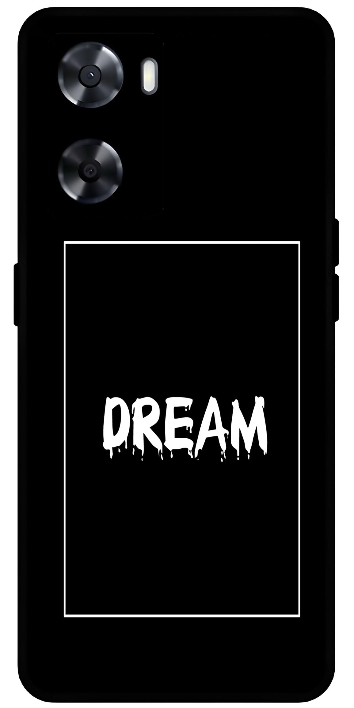 Dream Unbreakable Metal Back Case Mobile Cover with 4 Side Protection and Soft TPU Sides for OnePlus Nord N20 SE